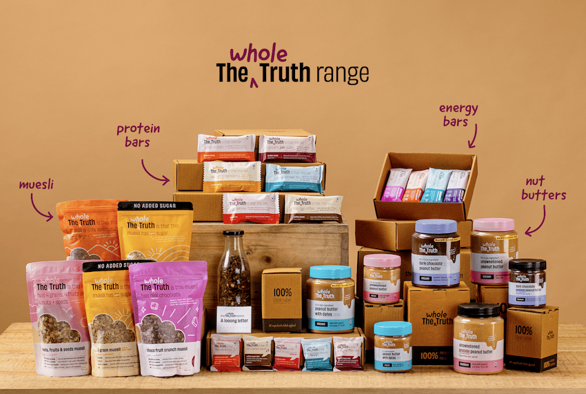 The Whole Truth product range 